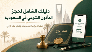 دليلك الشامل لحجز المأذون الشرعي في السعودية 1447هـ / 2026م