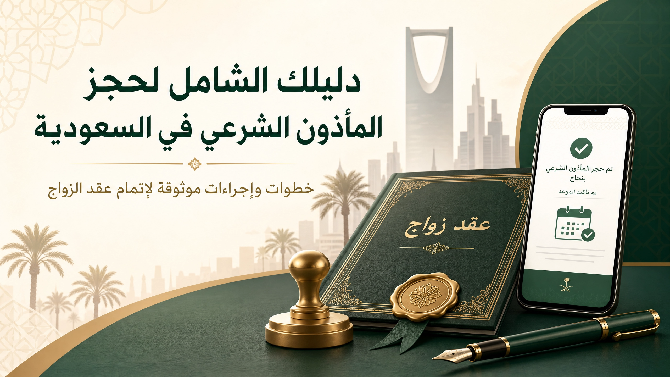 حجز مأذون شرعي في السعودية