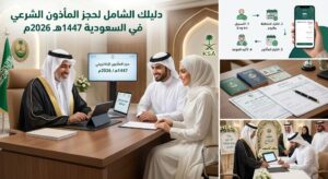 دليلك الشامل لحجز المأذون الشرعي في السعودية 1447هـ / 2026م